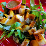 mực khổng lồ nướng