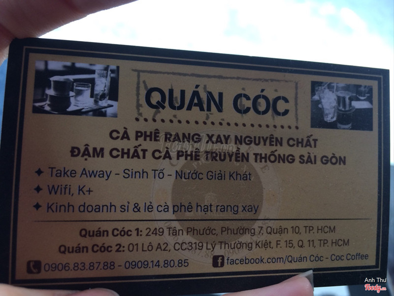 2 chi nhánh của quán