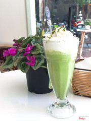 một ly matcha cream ngọt ngào