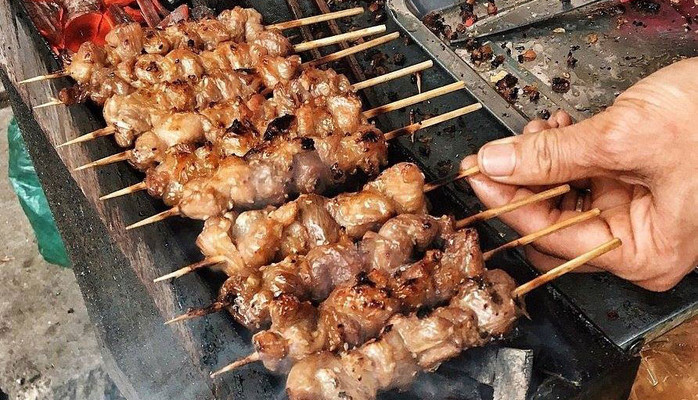 Thịt Xiên Nướng - Núi Trúc