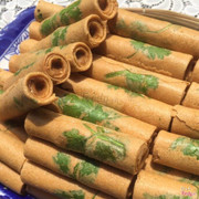 Bánh Ống Ngò Nhân Đậu Phộng - Siêu Ngon 