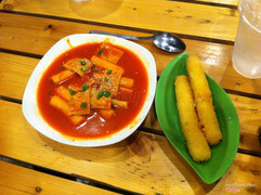 tokbokki + phô mai que