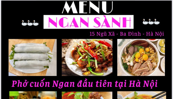 Ngan Sành - Phở Cuốn Ngan - 15 Ngũ Xã