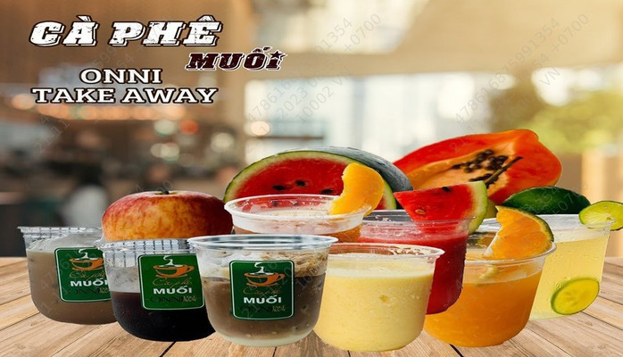 Cafe Thương Hiệu ONNI Đậm Đà - Nước Ép Trái Cây Nguyên Chất 100%