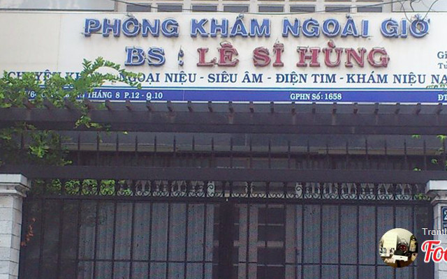 Phòng Khám Ngoài Giờ - BS. Lê Sĩ Hùng
