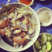Sò lụa hấp