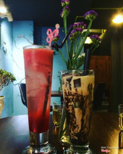 trà sữa socola + soda