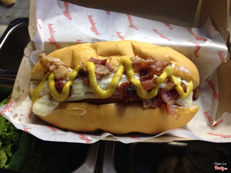 Bacon meets dog