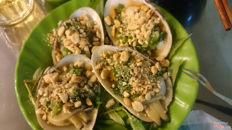 Sò lụa nướng mỡ hành =p~