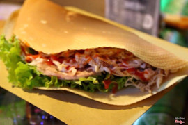 Pancake nhân thịt