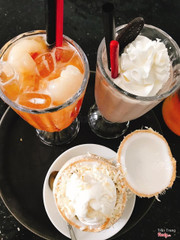 Trà vải - Oreo kem đá xay - Kem trái dừa
Đồ uống ngon, view đẹp