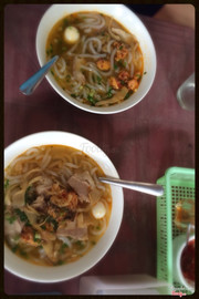 Bánh canh cua ăn sáng :3