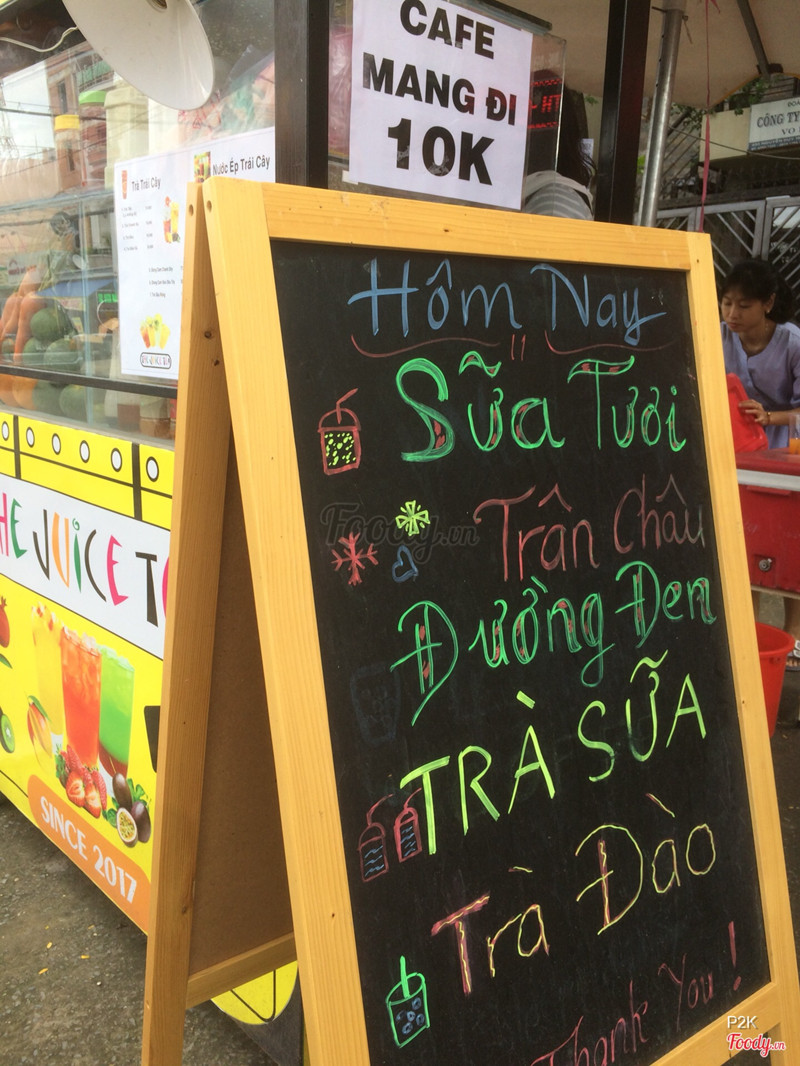 Menu chính không có trà sữa, đây là món mới