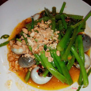 ốc mỡ xào tỏi