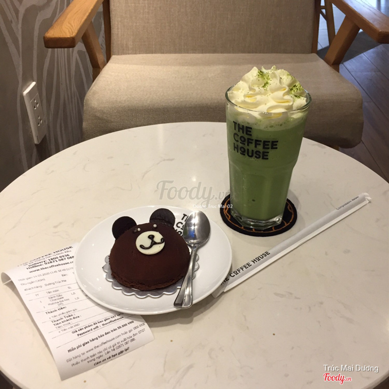 Matcha Đá xay & Bánh Gấu Chocolate 