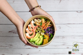 Shrimp Avocado Salad - Salad T&#244;m Bơ