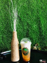 Hồng trà chanh dây kem cheese 27k