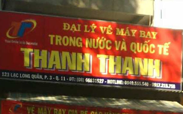 Đại Lý Vé Máy Bay Thanh Thanh - Lạc Long Quân