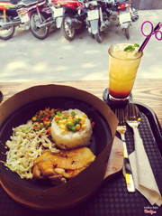 Món xèo gà mình ăn - 49k