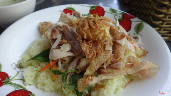 cơm gà xé