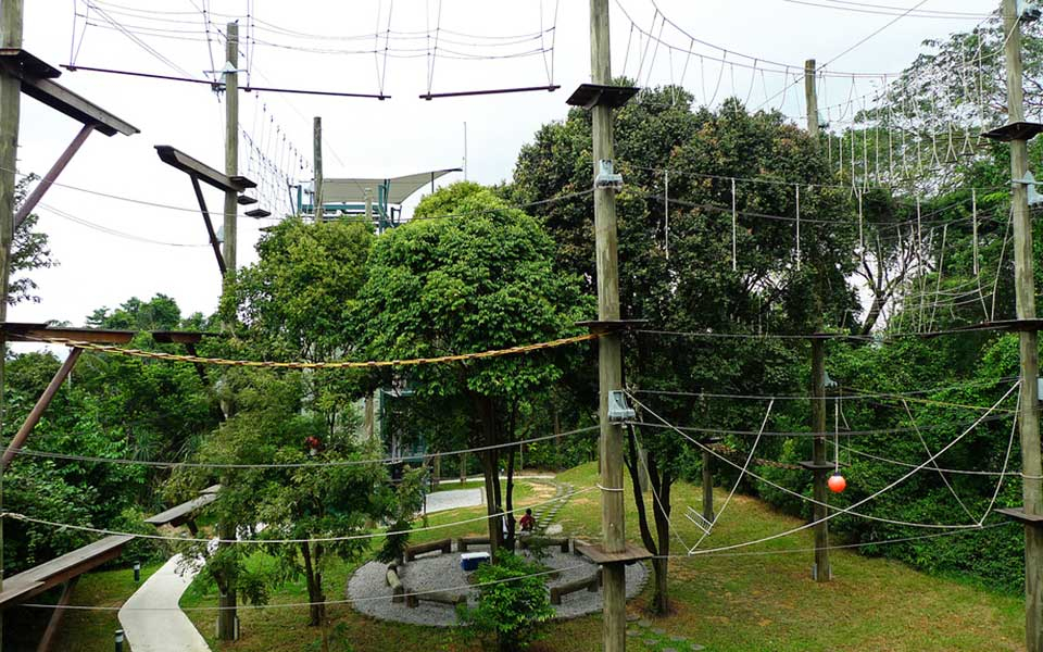 MegaZip Adventure Park ở Sentosa, Singapore | Foody.vn