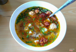 Bánh canh bột lộn