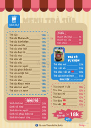 Menu tháng 9