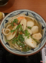 udon hải sản cay