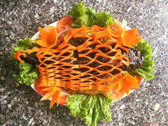 Cá lăng nướng muối ớt nguyên con