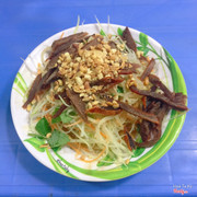 Nộm gan bò lá lách