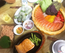 Sông thương quán . 