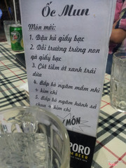 Menu mới