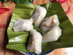 Bánh ít hấp chín