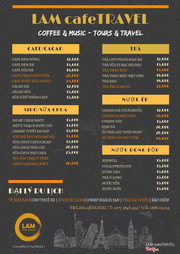 Menu LAM cafeTRAVEL