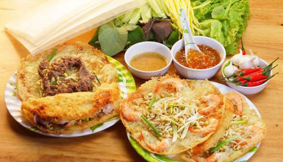 Chấm Food & Drink - Bánh Xèo Tôm Nhảy Bình Định