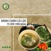 B&#225;nh canh bột gạo ngon, c&#225; l&#243;c được đ&#225;nh bắt tự nhi&#234;n thịt dai ngọt