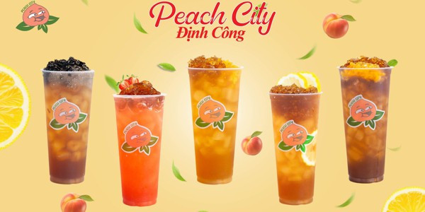 Peach CiTy Định Công - Trà Đào Dầm & Trà Bí Đao - Định Công