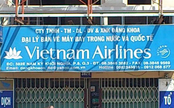 Đại Lý Bán Vé Máy Bay Vietnam Airlines - Nam Kỳ Khởi Nghĩa