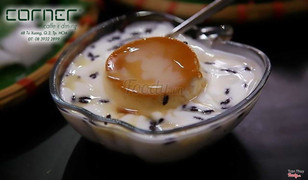 Bánh Flan Nếp Cẩm