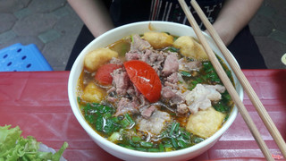 bún riêu cua sườn sụn