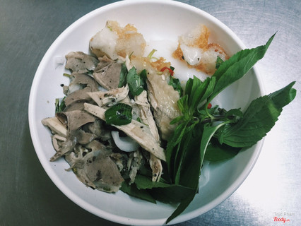 bánh ướt lòng gà