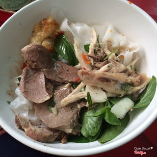 bánh ướt lòng gà