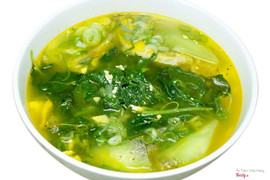 Canh Riêu Rau Đay