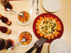 Pizza hải sản + súp