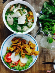 Hoành thánh chiên & Mì hoành thánh xá xíu