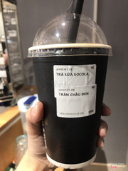 Trên li chỉ dán 1 phần và trong li chỉ bỏ 1 phần