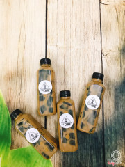 Trà sữa full thạch bỏ chai 