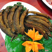 cá chạch chiên giòn