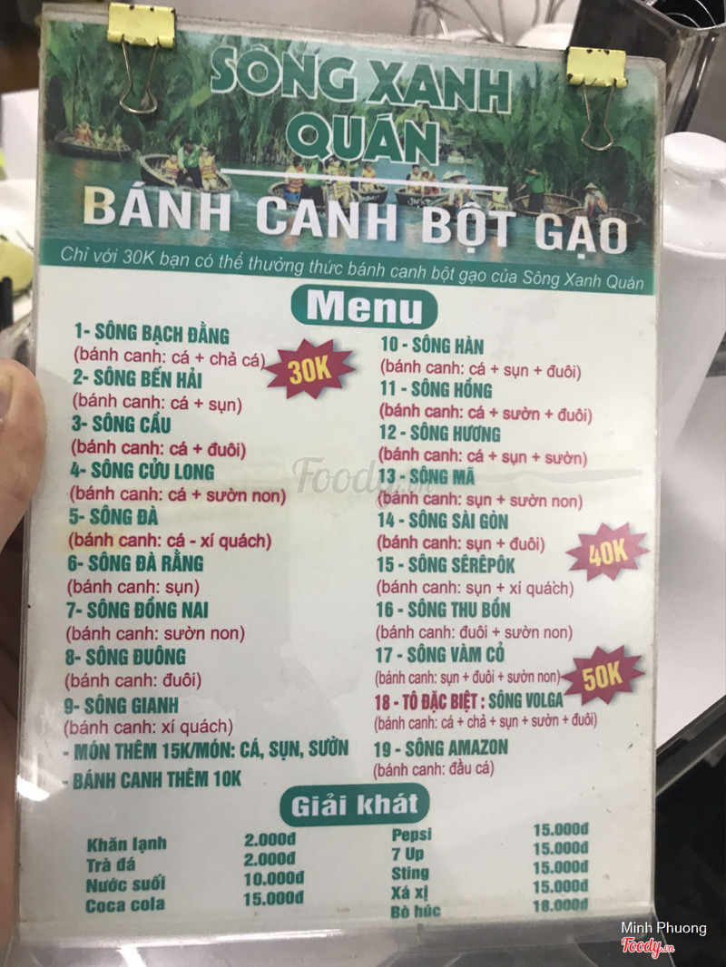 Menu dễ thương