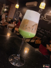 Matcha coffee